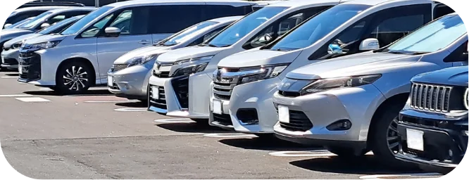 複数台分の駐車スペース